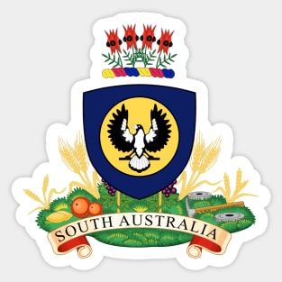 Coat of arms of South Australia Sticker